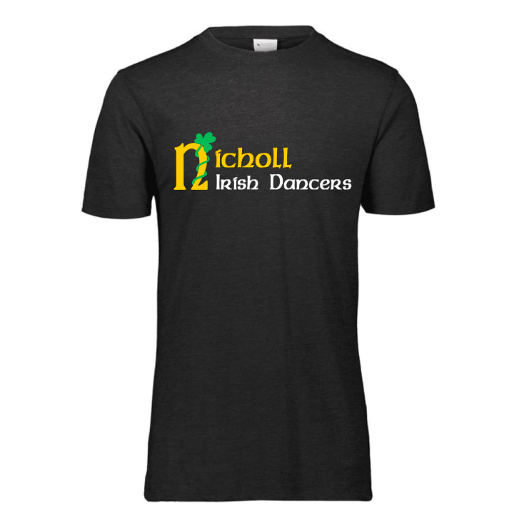 Black Heather Tri-Blend Tee